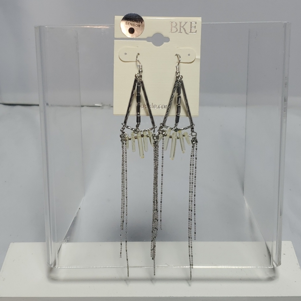 Bke fish hook dangle earring